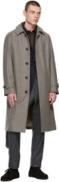 Ring Jacket Taupe Belted Wool Coat