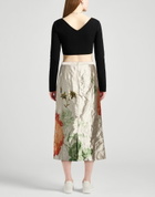 Erdem Womens Midi skirt in Grey