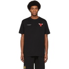 Marcelo Burlon County of Milan Black NBA Edition Chicago Bulls T-Shirt