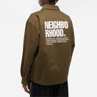 Neighborhood Men's Zip Work Jacket in Olive Drab