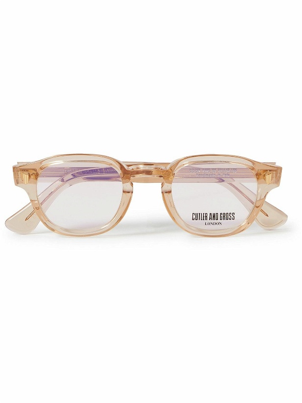 Photo: Cutler and Gross - 9290 Round-Frame Acetate Optical Glasses