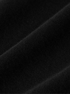 Auralee - Cotton-Jersey T-Shirt - Black