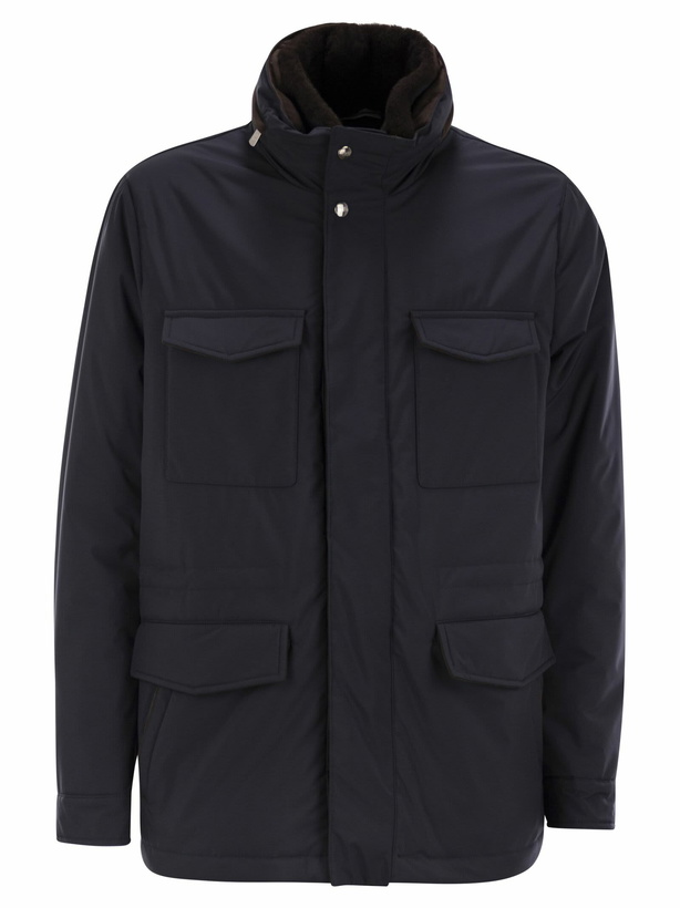 Photo: Fedeli Trieste - Rain Jacket And Shearling.