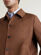 Slowear - Wool and Linen-Blend Bomber - Brown