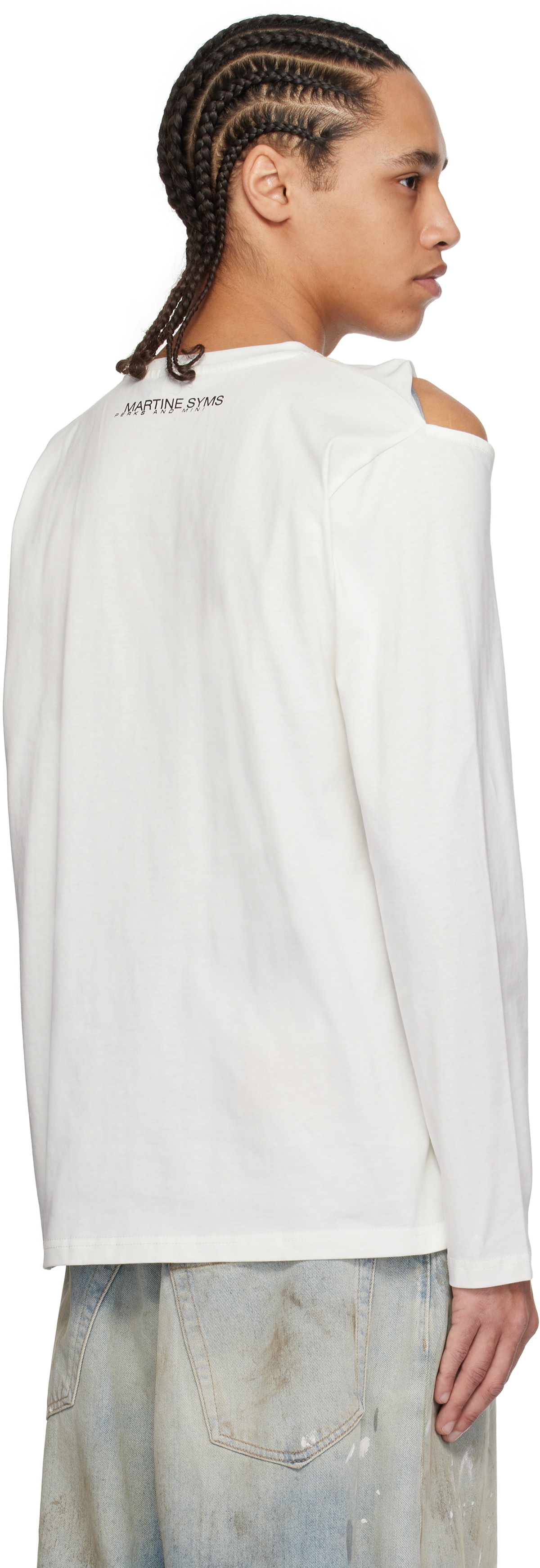 Perks and Mini Off-White Martine Syms Edition Slash LS T-shirt