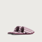 HAY Waffle Slippers in Stripe Cool Pink