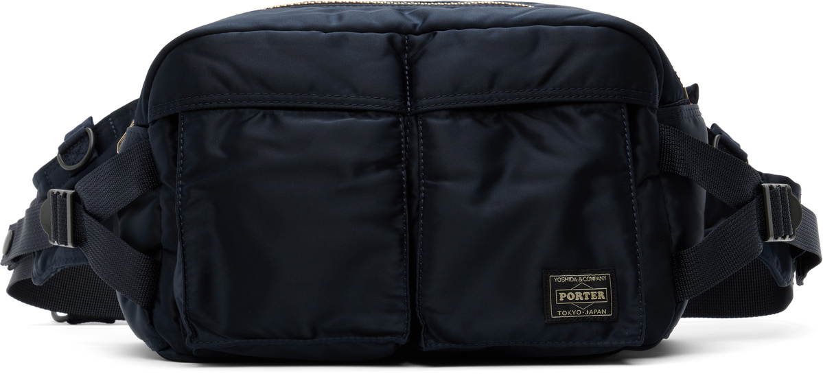 PORTER - Yoshida & Co Navy Tanker Hip Belt Bag
