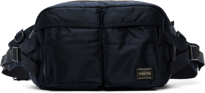 Photo: PORTER - Yoshida & Co Navy Tanker Hip Belt Bag
