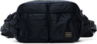 PORTER - Yoshida & Co Navy Tanker Hip Belt Bag