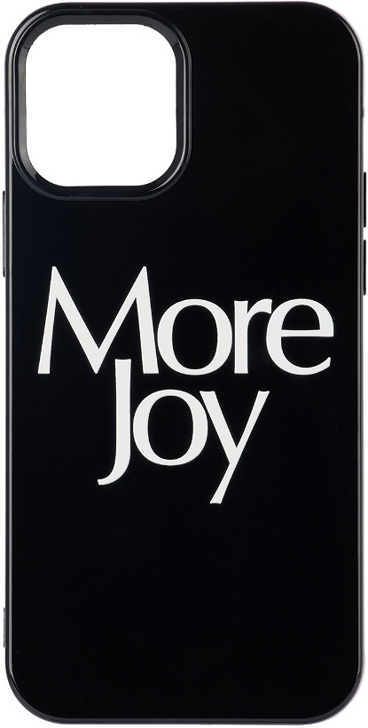 Photo: More Joy Black Logo iPhone 12 Case