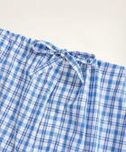 Brooks Brothers Men's Check Pajamas | Blue