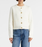 Velvet Mahal cotton and cashmere cardigan