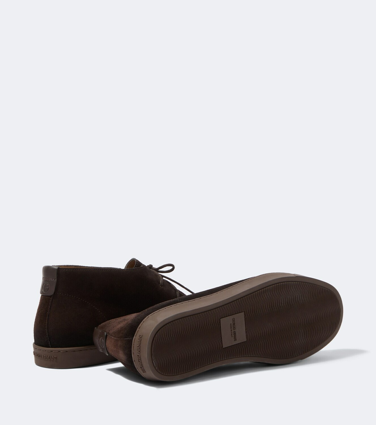 Giorgio Armani Suede desert boots