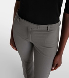 'S Max Mara Umanita cropped cotton-blend slim pants