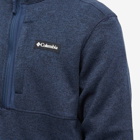 Columbia Men's Sweater Weather™ Half Zip Fleece in Collegiate Navy