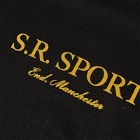 Sporty & Rich Men's END. x Sporty & Rich Men's Manchester Crest Hoodie in Black/Yellow