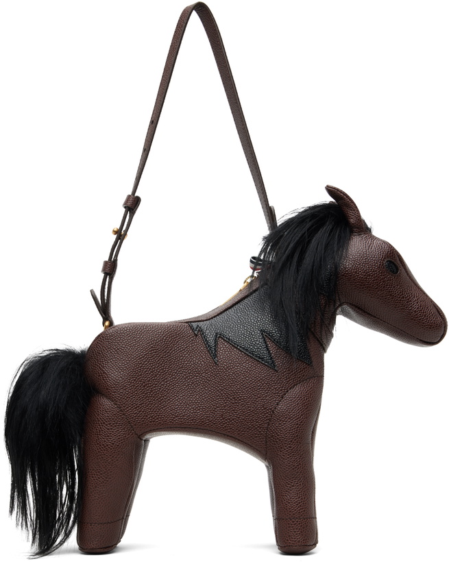 Photo: Thom Browne Brown Baby Horse Bag