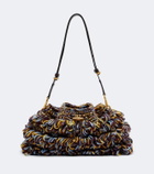 Jimmy Choo Cinch Medium knitted shoulder bag