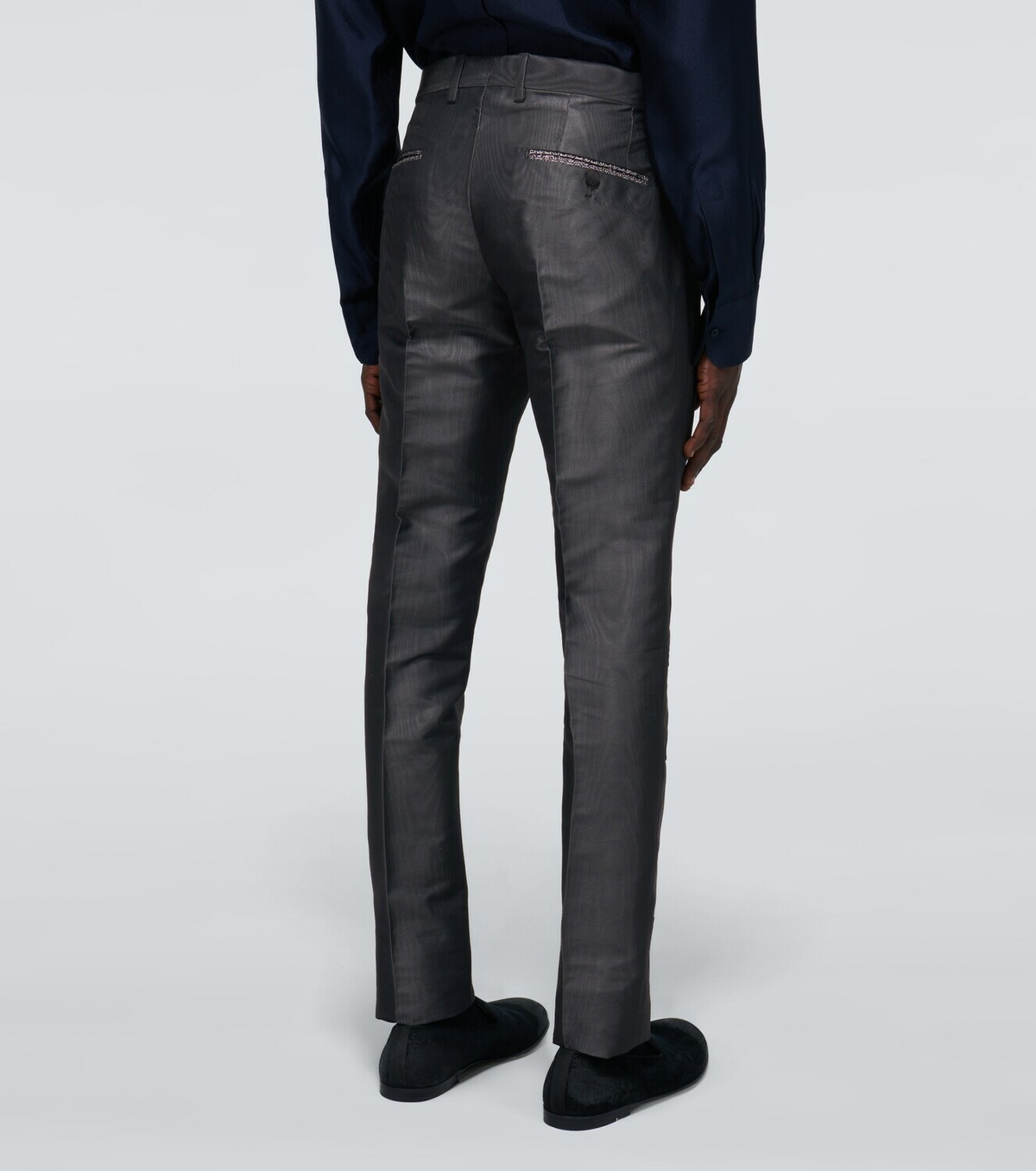 Dolce&Gabbana - faille moiré formal pants Dolce & Gabbana