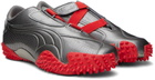 Ottolinger Silver & Red Puma Edition Mostro Lo Sneakers