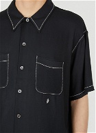 Stüssy - Contrast Pick Stitched Shirt in Black