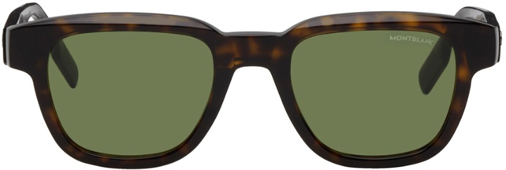 Photo: Montblanc Tortoiseshell Sqaure Sunglasses