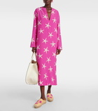 Valentino Printed silk kaftan