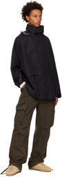 Moncler Genius 4 Moncler HYKE Black Rhonestock Coat