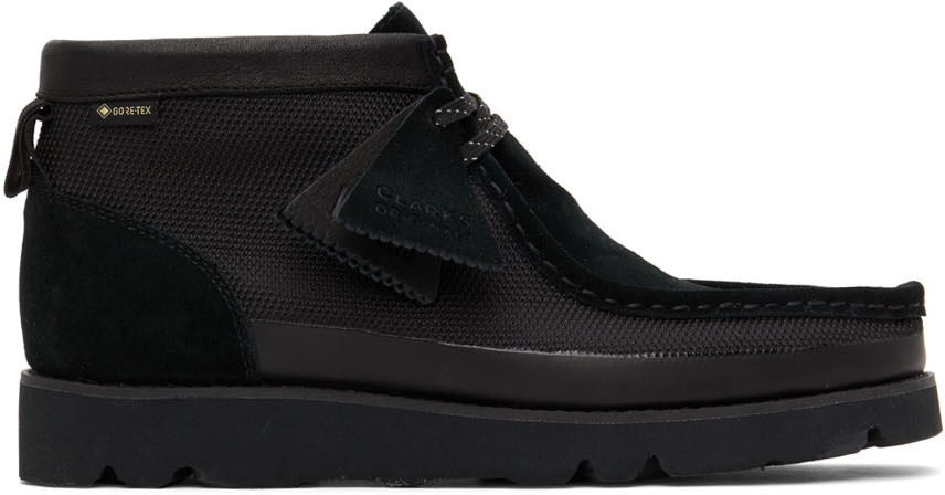 Clarks Originals Black Wallabee 2.0 GTX Boots Clarks Originals