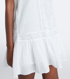 Veronica Beard Naderah ramie minidress