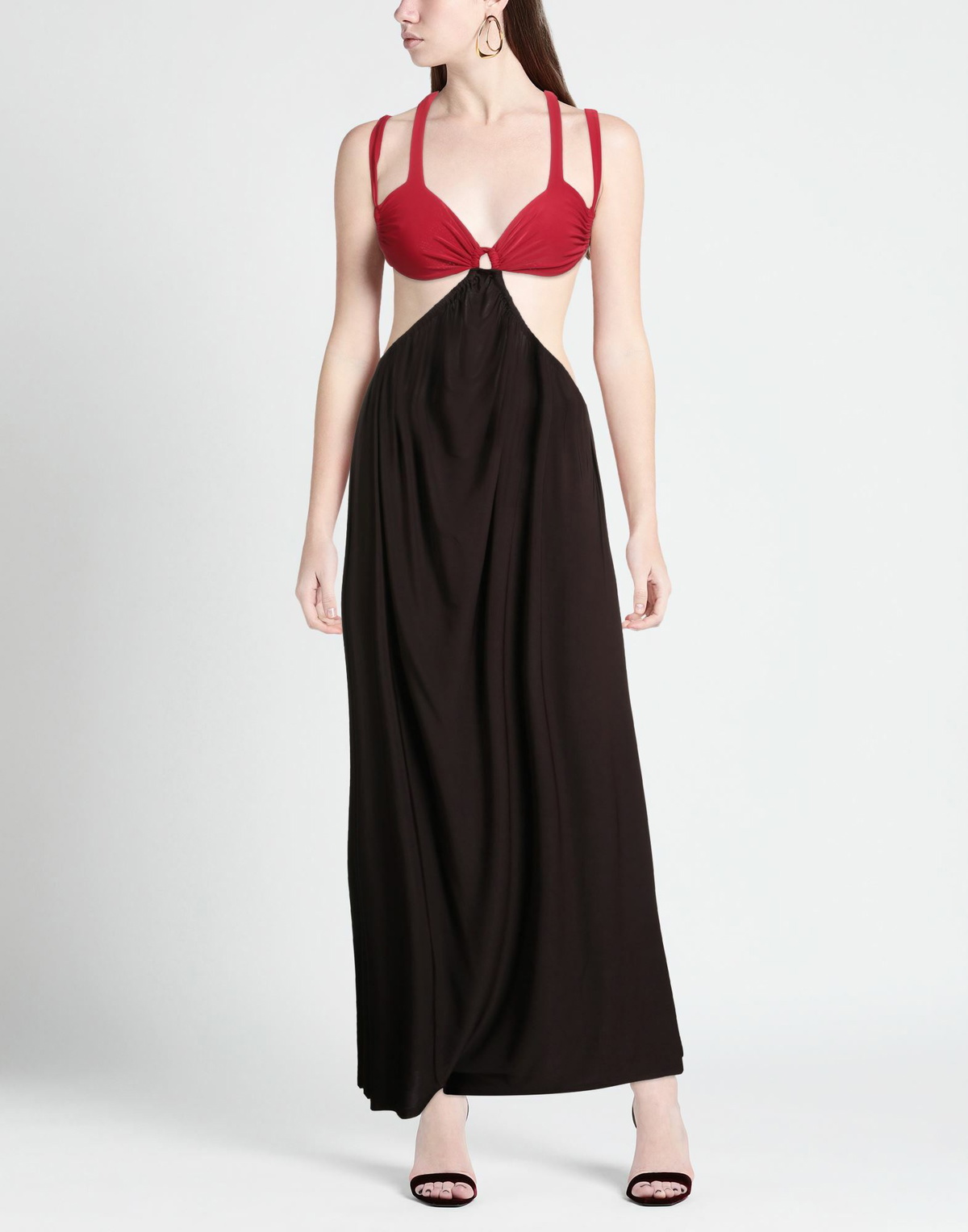 Siedrés Womens Maxi dress Dark in Brown