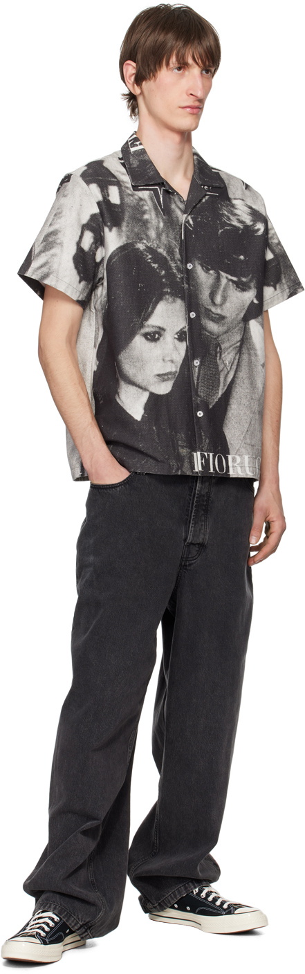 Fiorucci Gray & Black Massimo Shirt