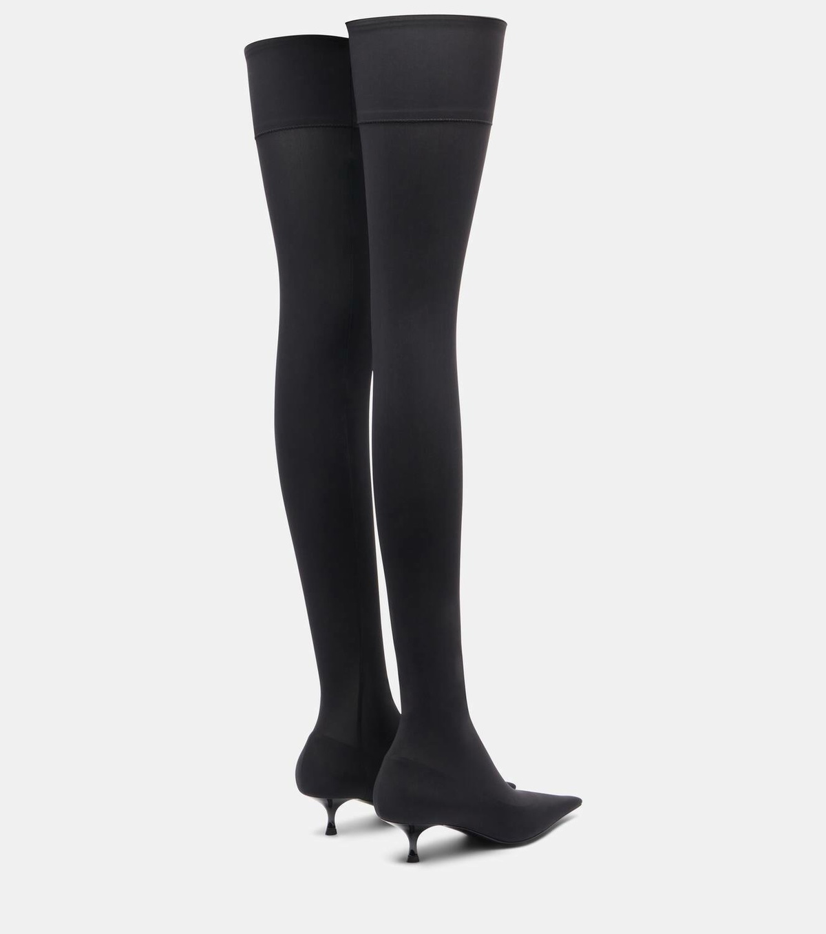 Victoria Beckham 45 jersey over-the-knee boots
