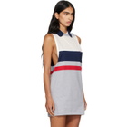 Versace Multicolor Striped Cotton-Jersey Minidress