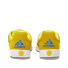 Adidas Men's Adimatic Sneakers in Yellow/Blue/White