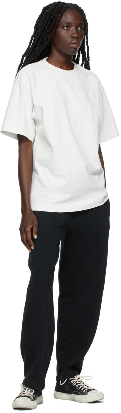AGOLDE Black 80s Bow Leg Lounge Pants