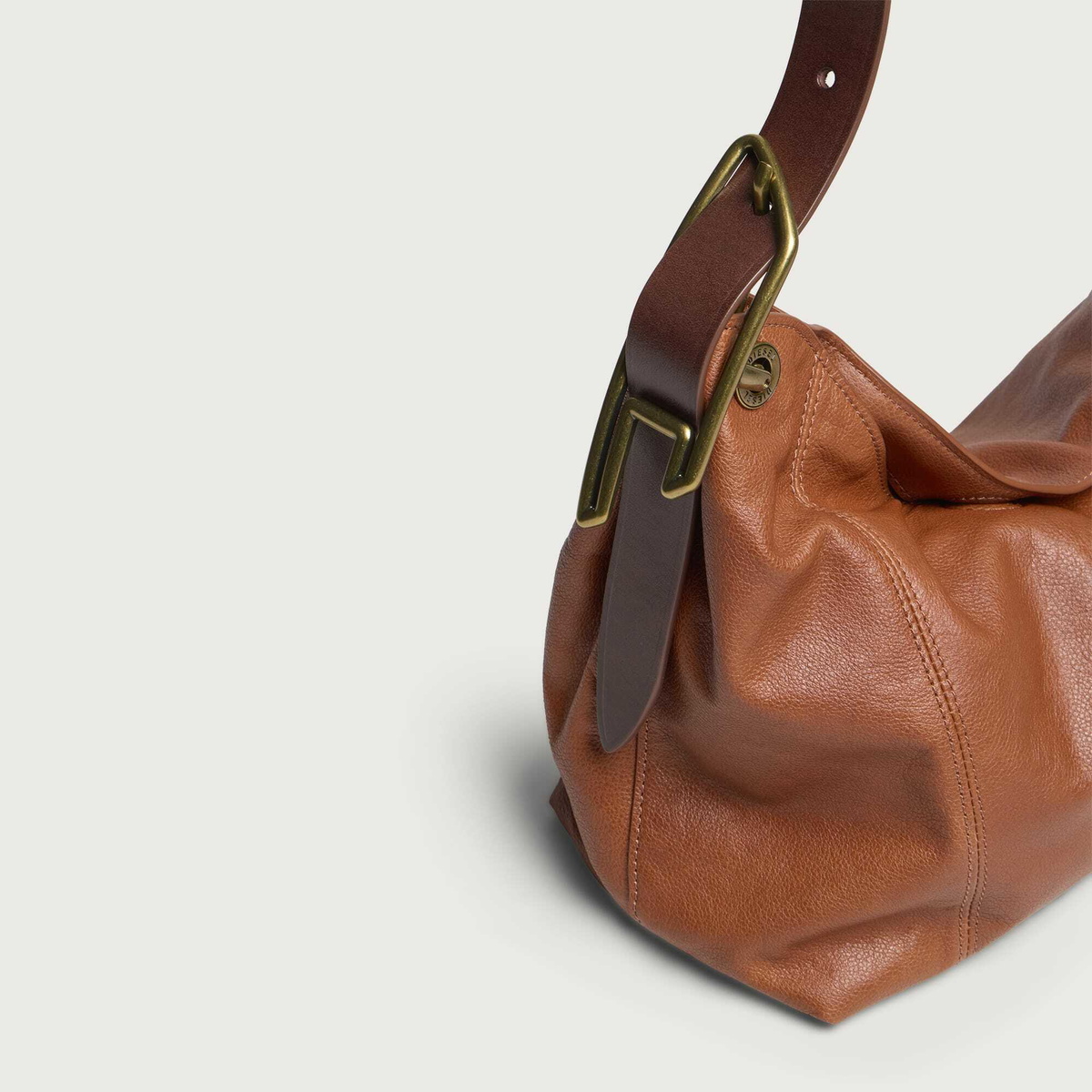 Diesel Women's D-Line Shoulder Bag in Amber Brown