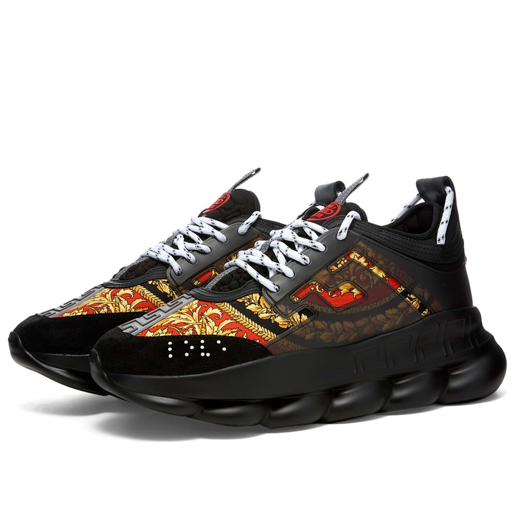 Photo: Versace Printed Chain Reaction Sneaker