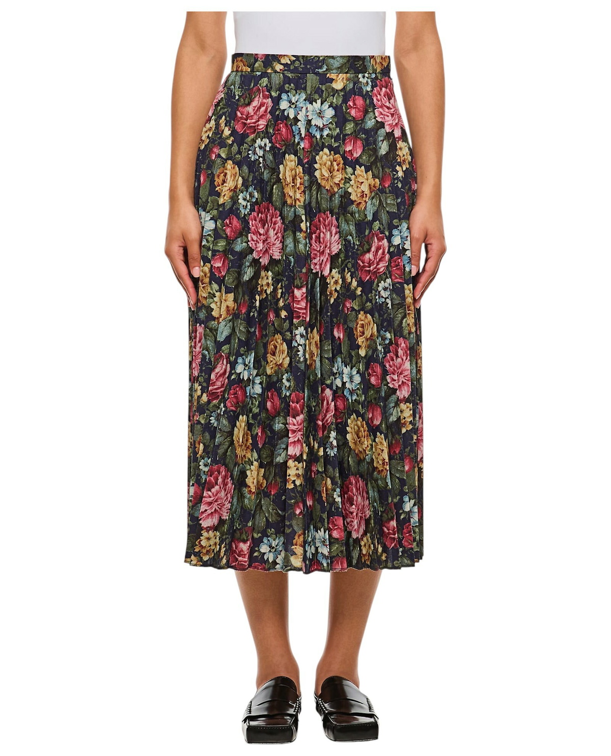 VIP【送料関税込】JUNYA WATANABE PRINTED MIDI SKIRT JUNYA WATANABE - Layered Long Skirt Junya Watanabe