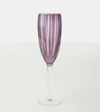 Polspotten Cuttings set of 6 champagne flute glasses