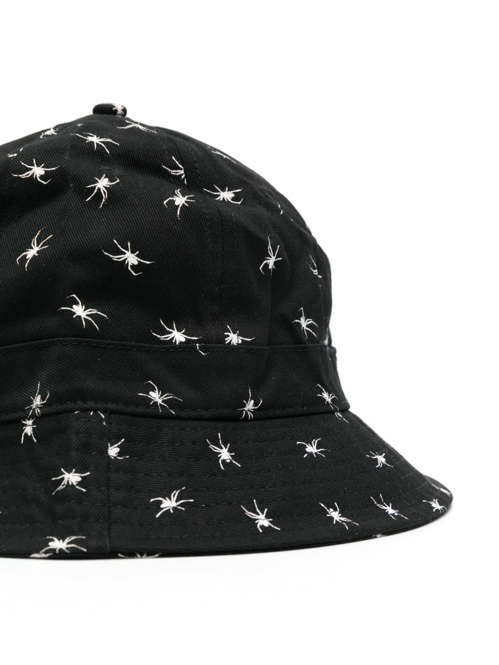 Ruslan Baginskiy Black Spider Print Bucket Hat
