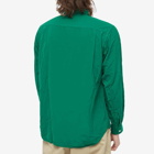 Comme des Garçons Homme Plus Men's Washed Shirt in Dark Green