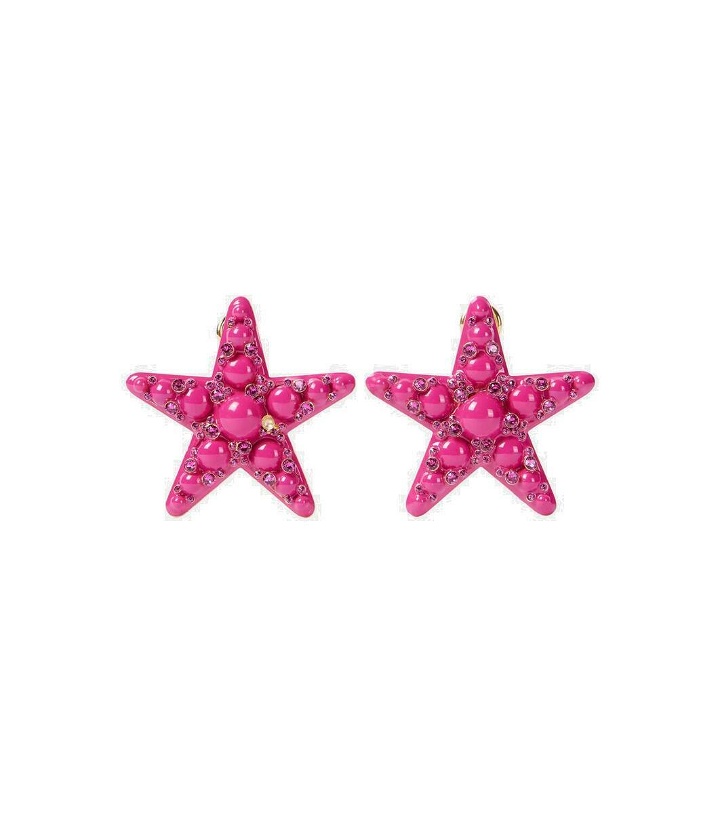 Photo: Valentino Starfish embellished earrings