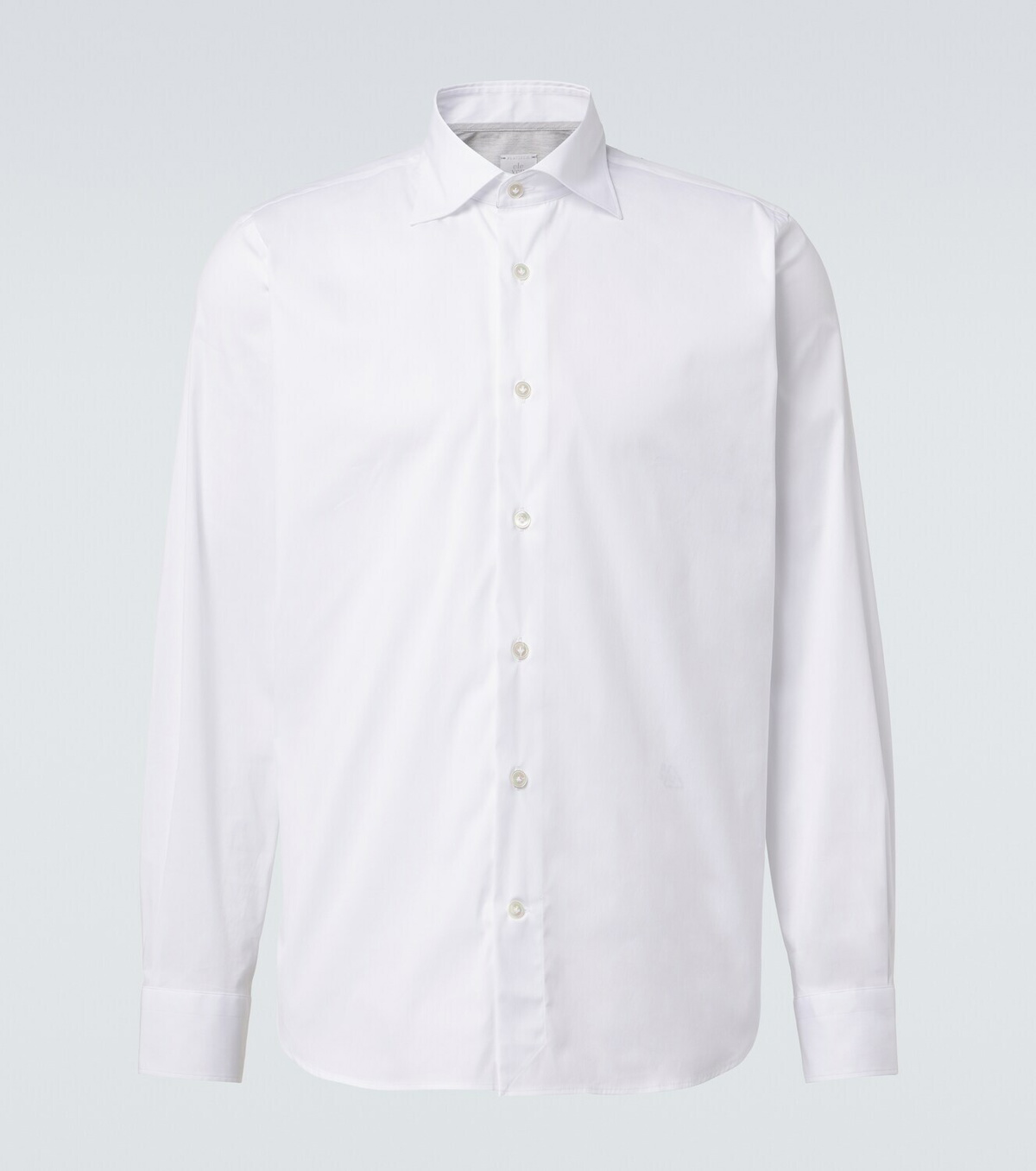 Eleventy Cotton-blend poplin shirt