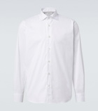 Eleventy Cotton-blend poplin shirt