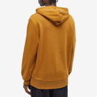Fred Perry Men's Tipped Popover Hoodie in Dark Caramel