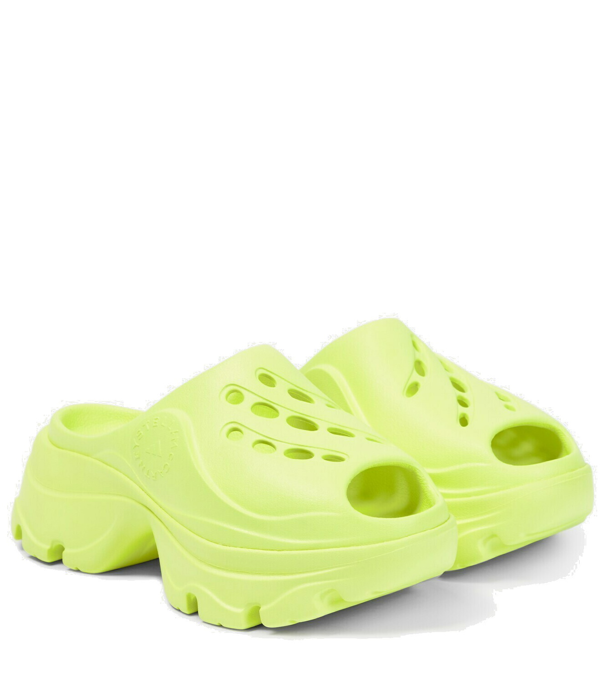 Adidas by Stella McCartney - Logo rubber clogs adidas by
