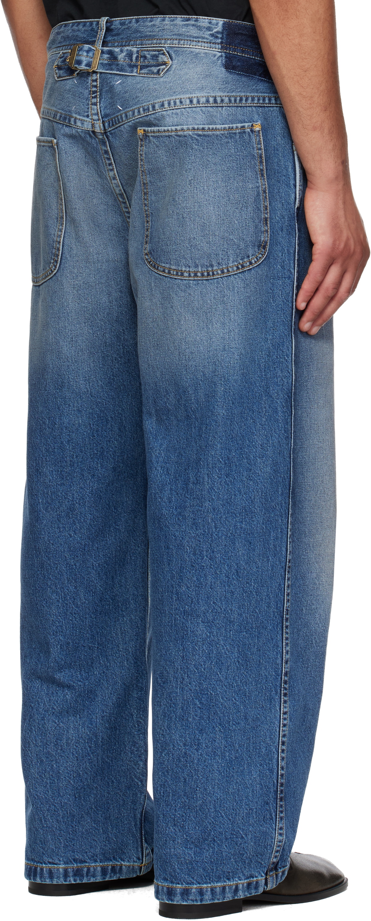 Maison Margiela Blue Faded Jeans