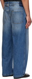 Maison Margiela Blue Faded Jeans