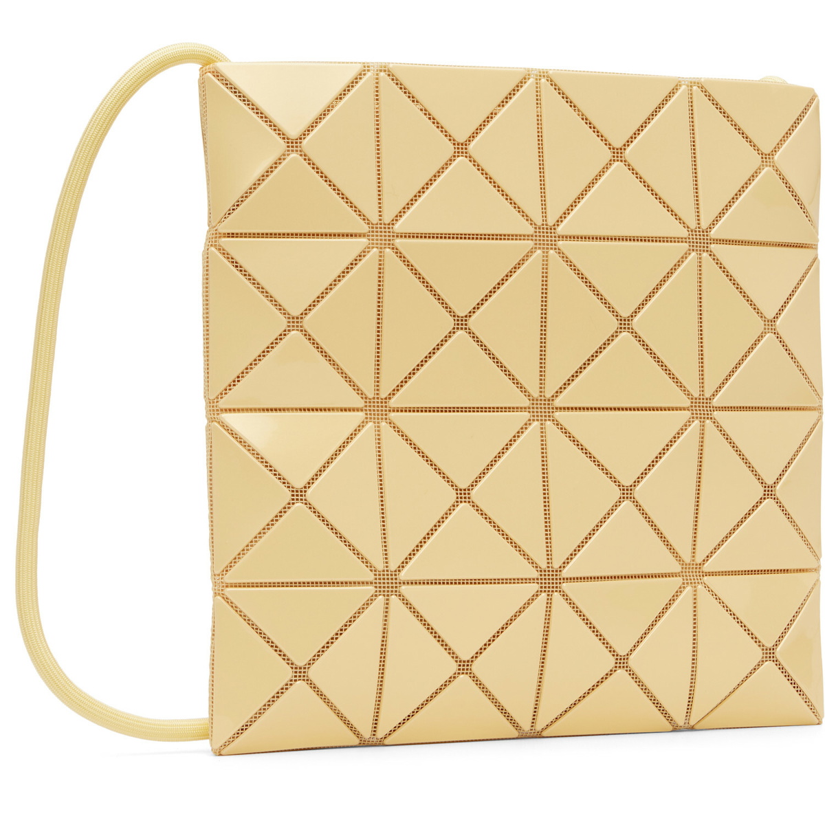 BAO BAO ISSEY MIYAKE Yellow Lucent One-Tone Bag